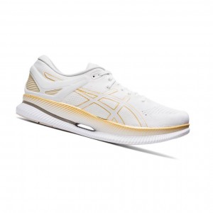 Asics METARIDE Laufschuhe Herren Weiß | 724JMTXDK