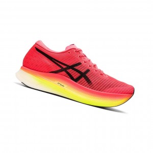 Asics METASPEED SKY Laufschuhe Damen Rot Schwarz | 750WLSBVY