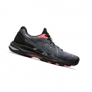 Asics NETBURNER BALLISTIC FF 2 Volleyballschuhe Damen Schwarz | 521FYOEZV