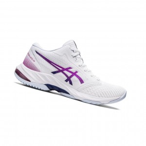 Asics NETBURNER BALLISTIC FF MT 3 Volleyballschuhe Damen Weiß | 640ZCSNBT