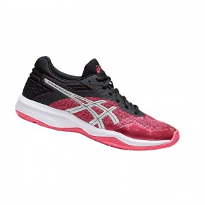Asics NETBURNER BALLISTIC FF Volleyballschuhe Damen Rosa | 560FCXWRP