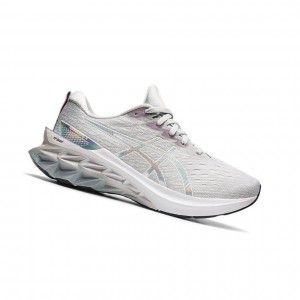 Asics NOVABLAST 2 Laufschuhe Damen Grau | 016ZUXWPI