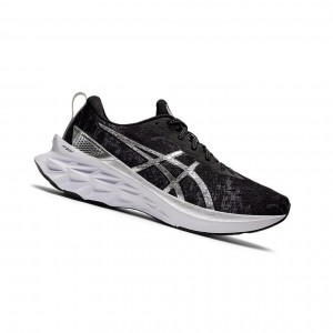 Asics NOVABLAST 2 PLATINUM Laufschuhe Damen Grau Silber | 091LMUZDS
