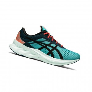 Asics NOVABLAST Laufschuhe Herren Türkis | 407ACKDJM