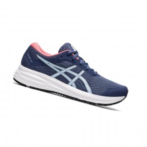 Asics PATRIOT 12 Laufschuhe Damen Blau | 165HIMDVX
