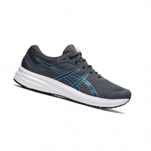 Asics PATRIOT 12 Laufschuhe Herren Tiefesgrau | 214DAZUNS