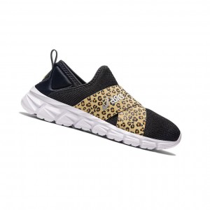 Asics QUANTUM LYTE SLIP-ON Sneakers Damen Birch / Birch | 457QHSXUP