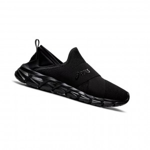 Asics QUANTUM LYTE SLIP-ON Sneakers Herren Schwarz Schwarz | 038MAJDVW