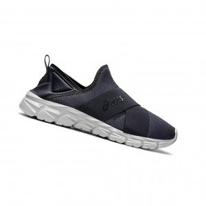 Asics QUANTUM LYTE SLIP-ON Sneakers Herren Grau Grau | 859MQPOHX