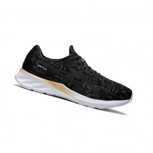 Asics ROADBLAST Laufschuhe Herren Schwarz | 281LOSWMC