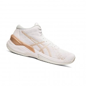 Asics SKY ELITE FF MT Volleyballschuhe Damen Weiß | 572PSHJBA