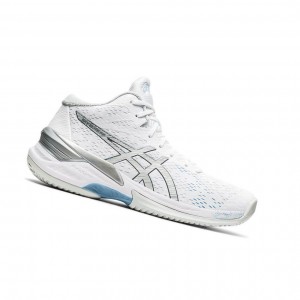 Asics SKY ELITE FF MT Volleyballschuhe Damen Weiß | 694JPVYEN