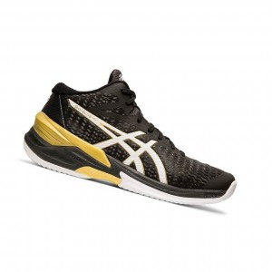 Asics SKY ELITE FF MT Volleyballschuhe Herren Schwarz | 796OYURTF