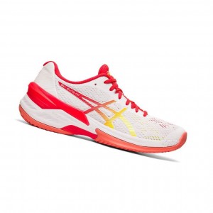 Asics SKY ELITE FF Volleyballschuhe Damen Weiß | 617MIQUXW