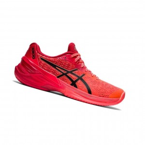 Asics SKY ELITE FF Volleyballschuhe Damen Rot | 856ZQSLFK
