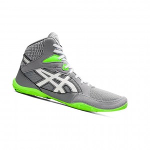 Asics SNAPDOWN 3 GS Wrestling Schuhe Kinder Grau | 315KTAIWN