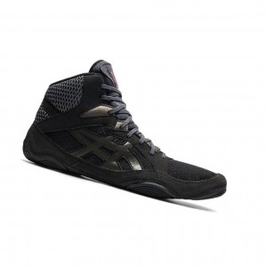 Asics SNAPDOWN 3 Weite Wrestling Schuhe Herren Schwarz | 931IVZKOJ