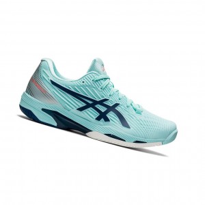 Asics SOLUTION SPEED FF 2 Tennisschuhe Damen Blau Hellindigo | 026DGNAPL