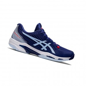 Asics SOLUTION SPEED FF 2 Tennisschuhe Damen Blau | 372OIHVCU