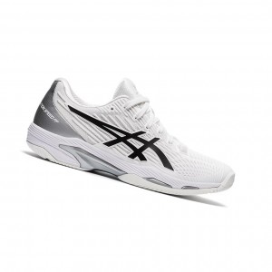 Asics SOLUTION SPEED FF 2 Tennisschuhe Damen Weiß Schwarz | 416PDGMKB