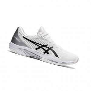 Asics SOLUTION SPEED FF 2 Tennisschuhe Herren Weiß Schwarz | 871VIWHAJ