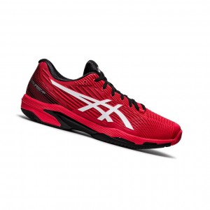Asics SOLUTION SPEED FF 2 Tennisschuhe Herren Rot Weiß | 381ZPVOKX