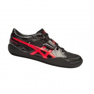 Asics THROW PRO Track Schuhe Damen Schwarz Koralle | 715KPDUZA