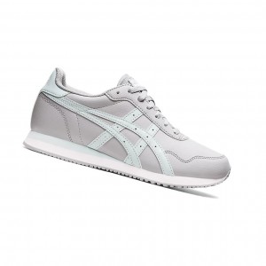 Asics TIGER RUNNER Sneakers Damen Grau | 750UYRKEI
