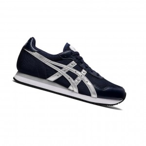 Asics TIGER RUNNER Sneakers Damen Tiefesblau | 683ZPSHVG
