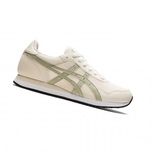 Asics TIGER RUNNER Sneakers Damen Weiß Grün | 347SRMADN