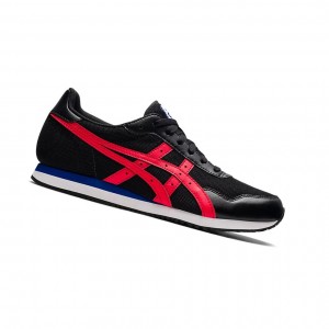 Asics TIGER RUNNER Sneakers Herren Schwarz Rot | 869LSRZWN