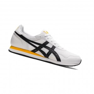 Asics TIGER RUNNER Sneakers Herren Weiß Schwarz | 913JFGBDU