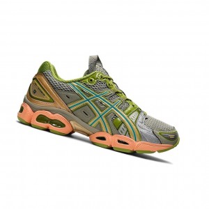 Asics UB3-S GEL-NIMBUS 9 Sneakers Damen Abbey Stone / Champagne | 075IJDQFT