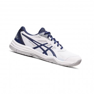 Asics UPCOURT 5 Volleyballschuhe Damen Weiß Tiefes | 475LJOMDG