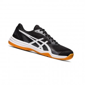 Asics UPCOURT 5 Volleyballschuhe Herren Schwarz Weiß | 614KGANZS